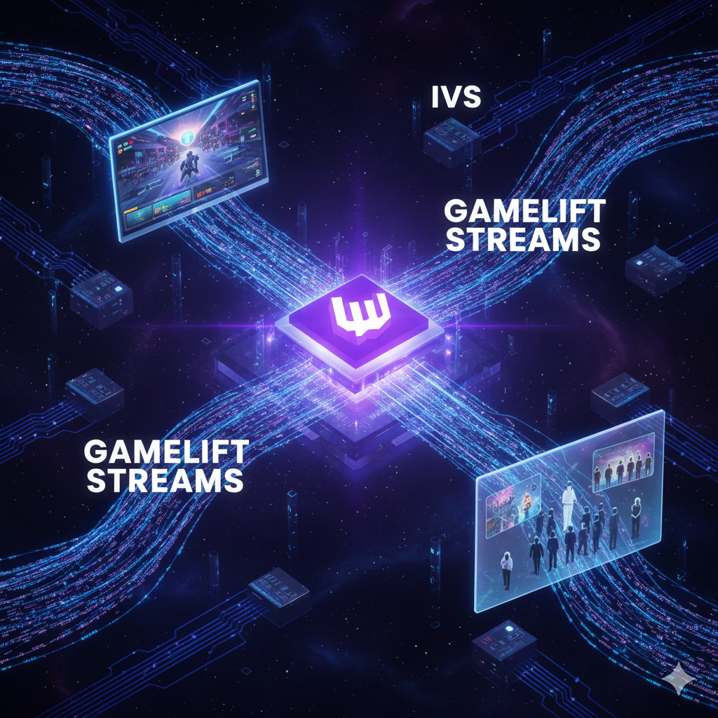 從 Twitch 到你的 App：AWS 如何透過 IVS 與 GameLift Streams 解構雲端遊戲與互動影音的技術壁壘